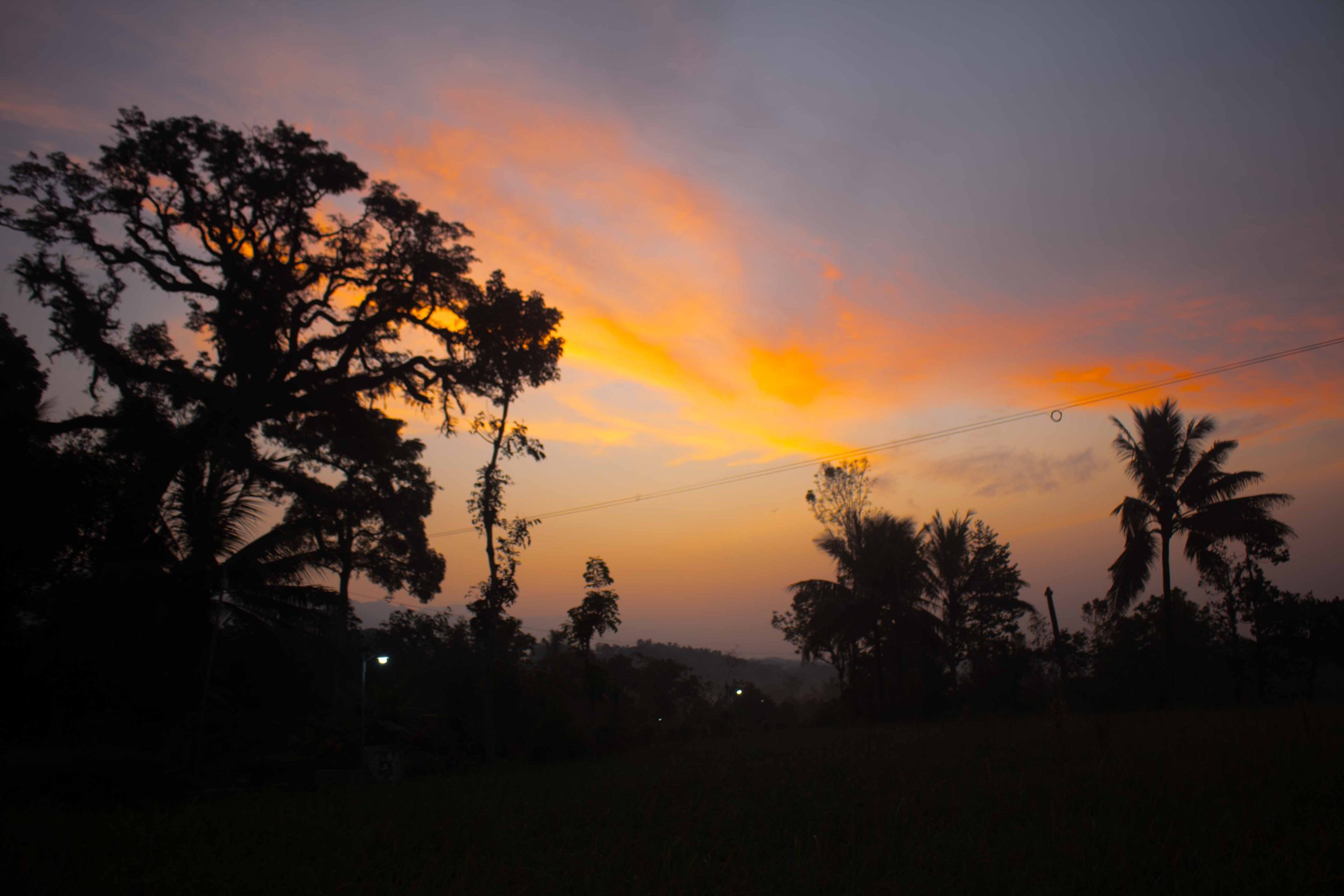Langit Pagi di Atas Desaku